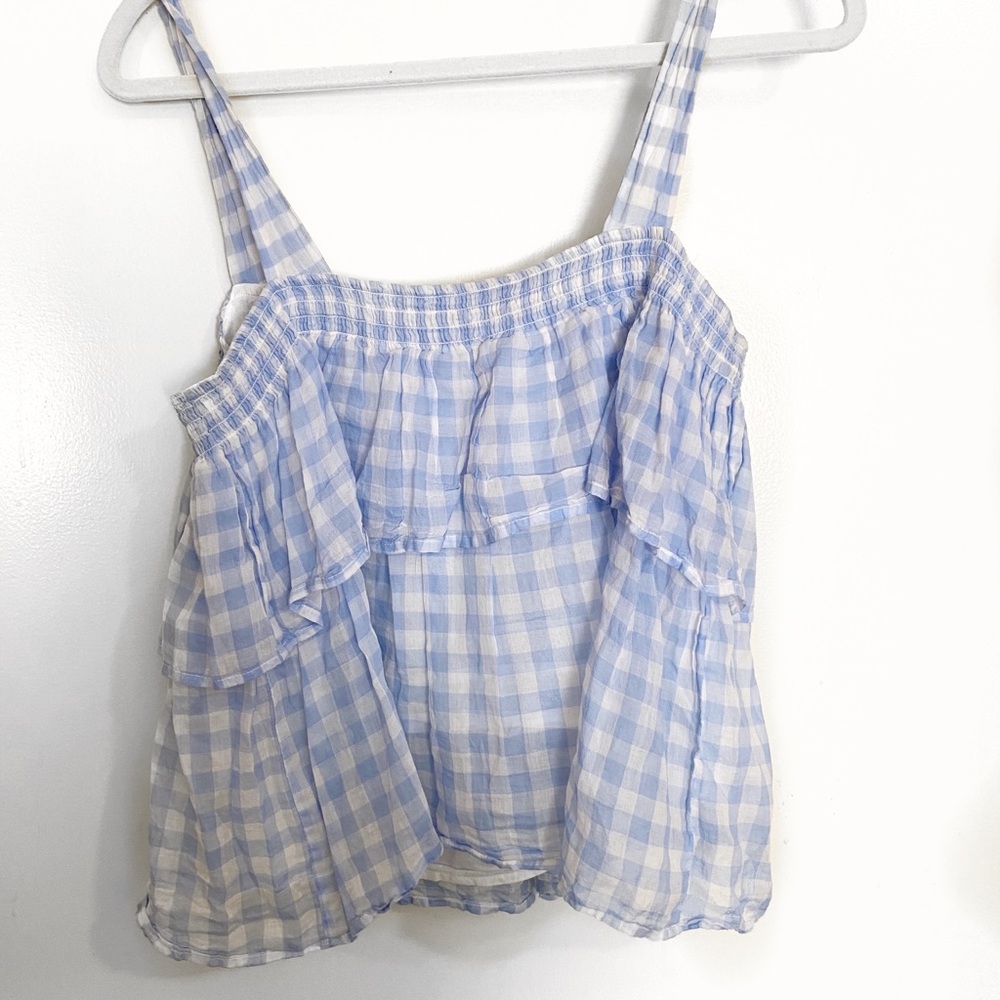 Blue & White Tank | REBECCA MINKOFF